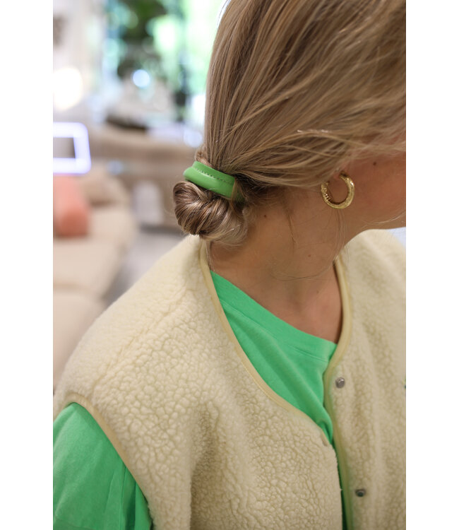 Slingher Haarclip Armband groen