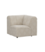 HKliving Bank Wave couch: element corner, boucle cream