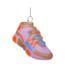 Vondels Ornament glass orange/pink sneaker H6cm