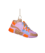 Vondels Ornament glass orange/pink sneaker H6cm