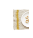 Kklup Home Selection Servet Mustard Stripe Vintage Linen Napkins (set of 2)