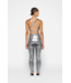 10DAYS Legging shiny yoga leggings silver