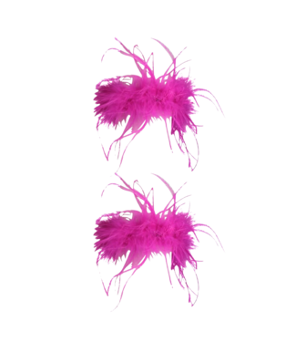 HARPER & YVE Armband feather bracelet fuchsia