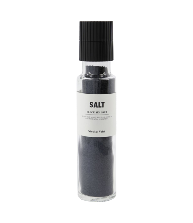 Nicolas Vahé Zout  Salt, Black 320gr