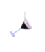 Vondels Ornament glass brown espresso martini H9cm
