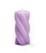 Anna+Nina Kaars Blunt twisted candle long lilac