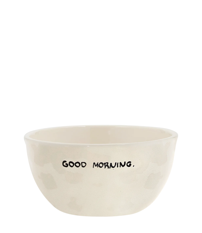 Anna+Nina Kom Good Morning Bowl White essential