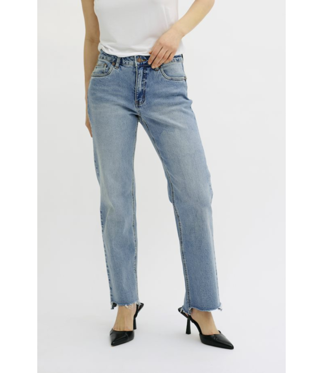 My Essential Wardrobe Jeans DangoMW 144 High Straight Y Medium Blue Retro NOOS
