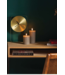 Uyuni lighting Stompkaars LED pillar melted candle, Sandstone, Rustic, 7,8x15 cm