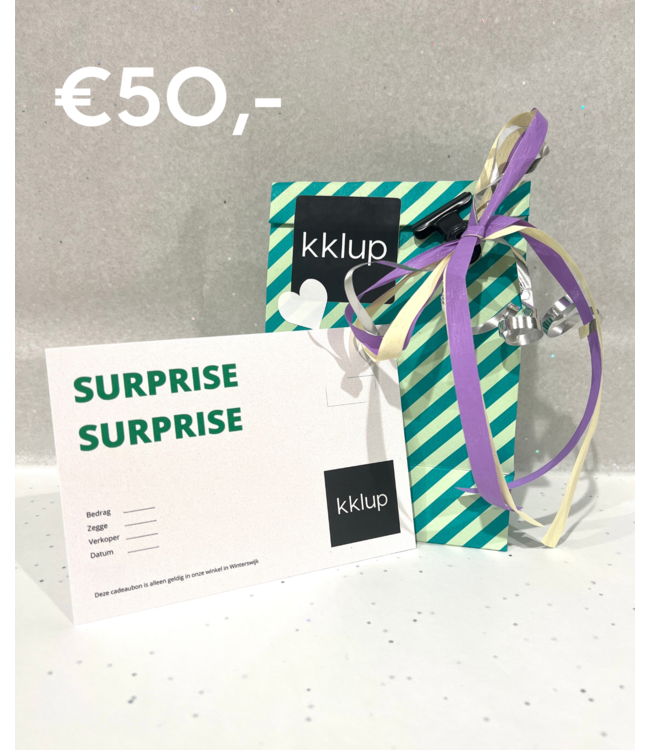 Giftcard 50 euro