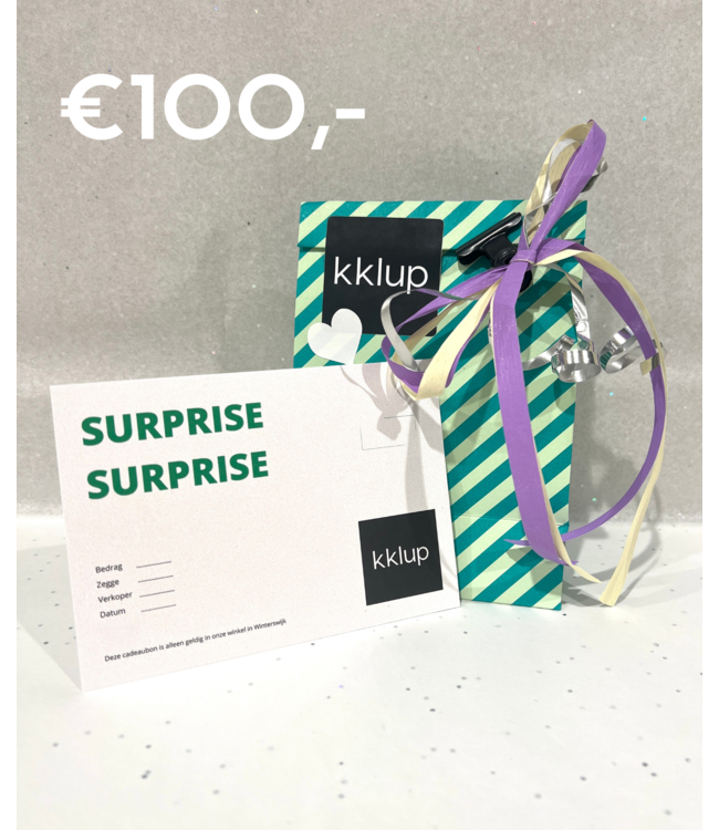 Giftcard 100 euro