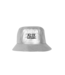 Alix The Label Muts ladies woven metallic bucket hat silver