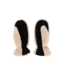 Alix The Label Handschoenen ladies woven faux fur mittens naturel