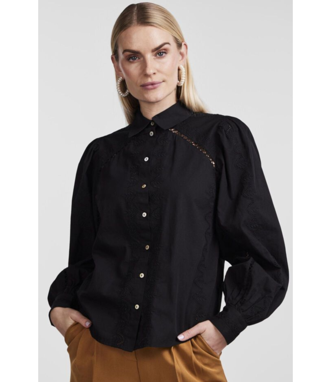 Y.A.S Blouse Yaskenora ls shirt black NOOS