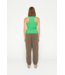 10DAYS Top tank top rib apple green