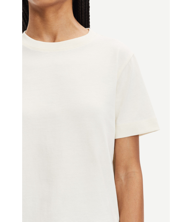Samsøe Samsøe T-Shirt Camino T-Shirt ss clear cream BASICS