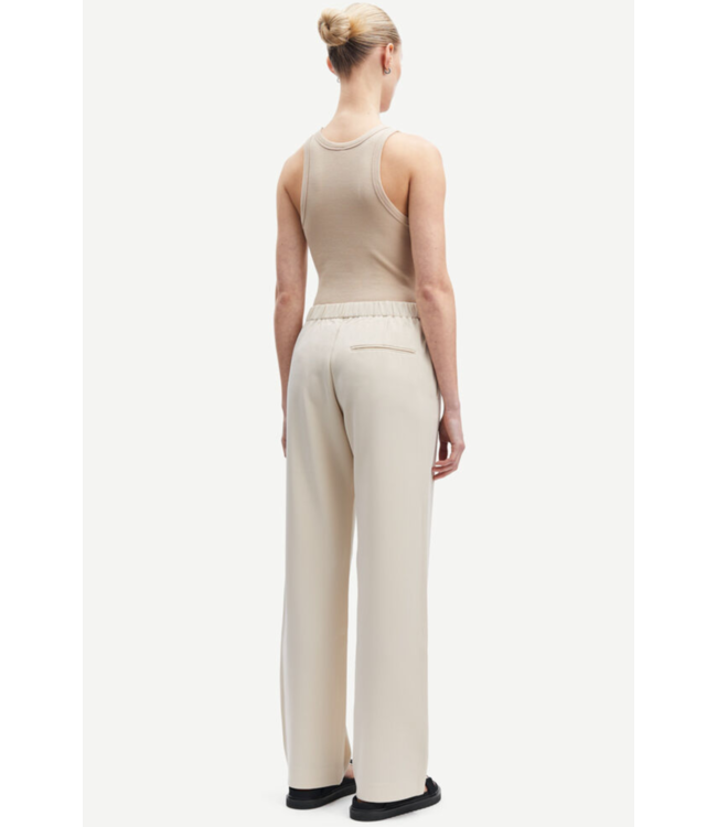 Samsøe Samsøe Hoys straight pants quicksand BASICS