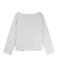 10DAYS Trui boatneck sweater sabbatical white grey melee