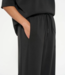 10DAYS Broek soft wide leg jogger black