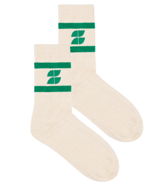 BY-BAR Sokken logo uni socks spring green