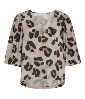 BY-BAR Blouse juta cheetah blouse cheetas print