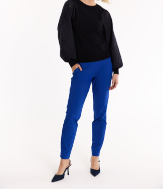 Studio Anneloes Broek Downstep bonded trousers azure