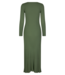 Samsøe Samsøe Jurk Saeve LS dress dusty olive