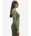 Samsøe Samsøe Jurk Saeve LS dress dusty olive