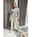Samsøe Samsøe Hoys straight pants quicksand BASICS