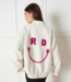 Refined Department Jacket ladies woven oversized bomber Sacha off white