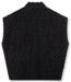 Refined Department Gilet ladies woven denim gilet Charlie black