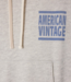 American Vintage Trui Zofbay heather grey