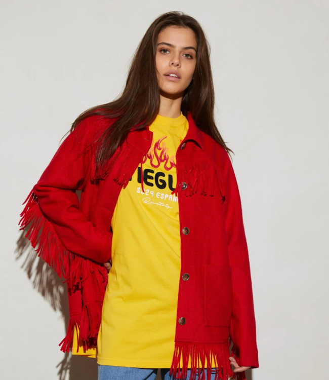 Jurk Milas Skate Dress Yellow kklup