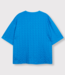 Alix The Label T-shirt ladies knitted A jacquard oversized t-shirt blue