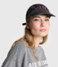 Alix The Label Pet ladies woven ALIX cap dark grey