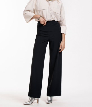 Studio Anneloes Broek Alex bonded mesh trousers black