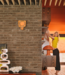 HKLIVING Wanddecoratie Wall art ceramic bouquet