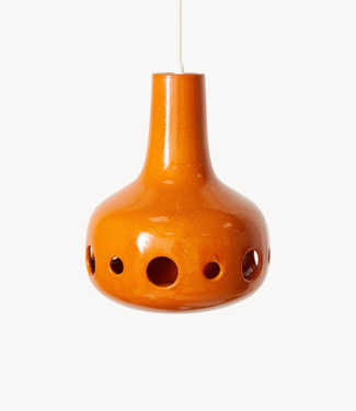 HKliving Hanglamp Dangle pendant lamp orange