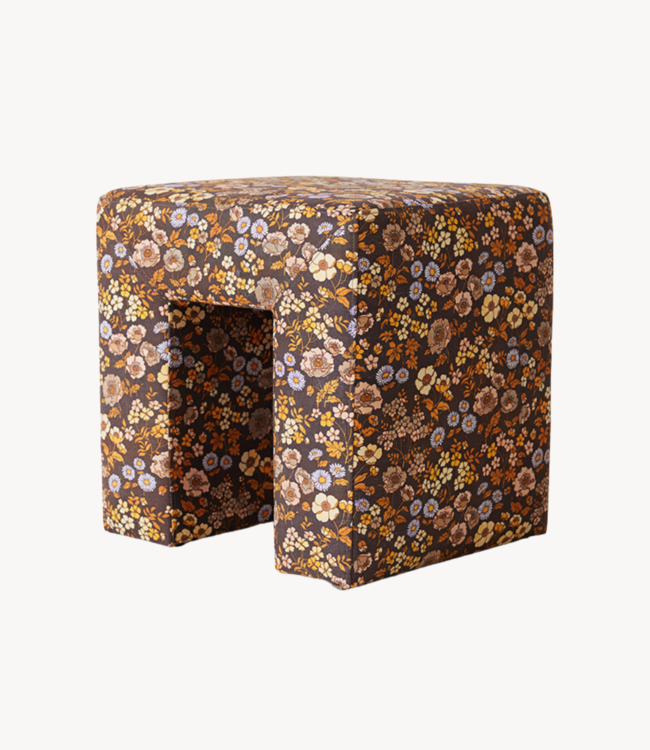 HKliving Kruk Lobby stool bloom