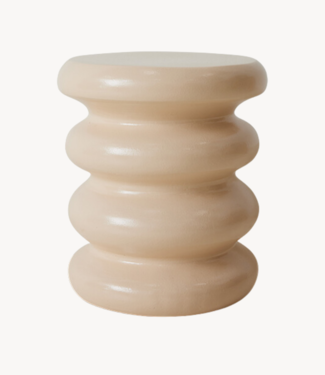 HKliving Bijzettafel Allure side table cream