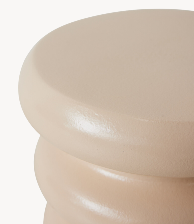 HKLIVING Bijzettafel Allure side table cream