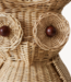 HKliving Bijzettafel Rattan owl side table