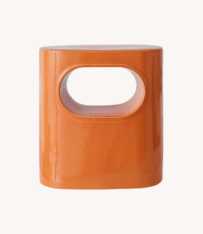 HKliving Bijzettafel Space side table orange