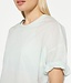 10DAYS T-shirt boxy tee voile sea foam