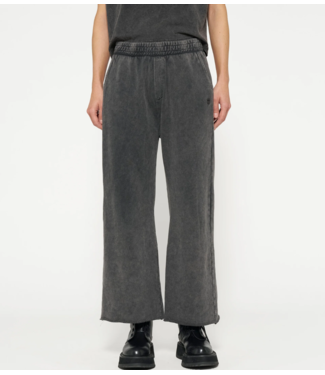 10DAYS Broek washed wide leg jogger ash grey