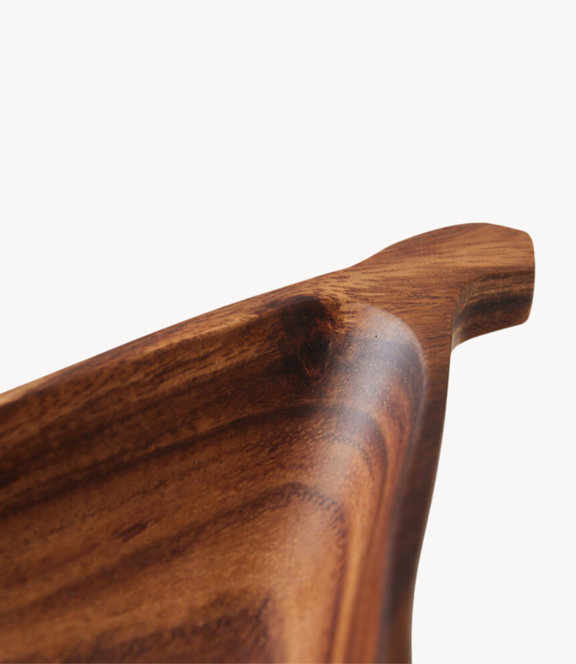 HKLIVING Schaal Acacia pear bowl L