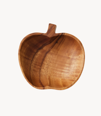 HKliving Schaal Acacia apple bowl M