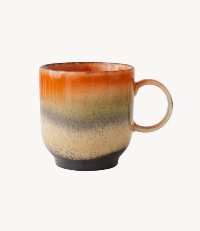 HKliving Mok 70s ceramics: coffee mug robusta
