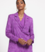 Studio Anneloes Blazer Sofia jacquard bonded blazer purper