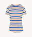 BY-BAR T-shirt holy fresh stripe top fresh rose